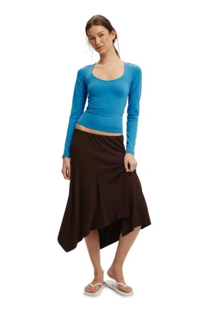 Cotton On Hold Me Long Sleeve In Blue