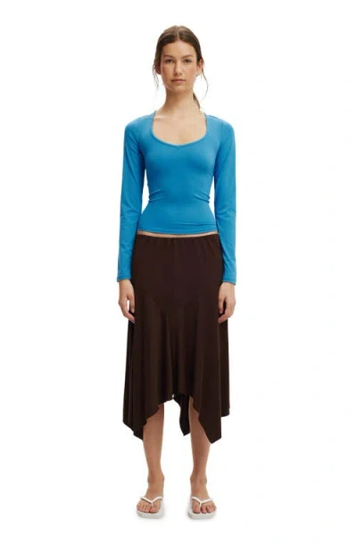 Cotton On Hold Me Long Sleeve In Blue