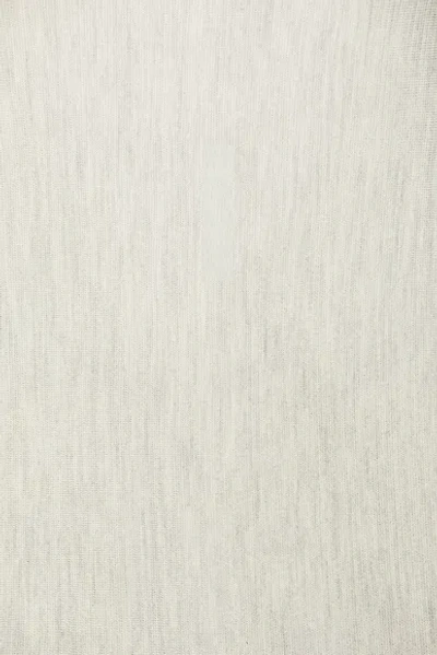 Khaite Margo Mockneck Merino-wool Maxi Dress In Neutral