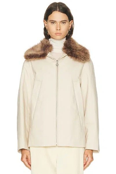 Sandy Liang Carrot Jacket In Neutral