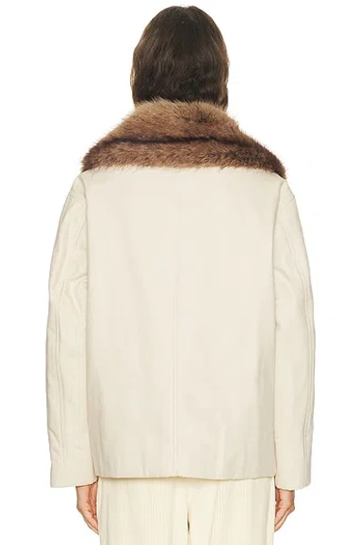 Sandy Liang Carrot Jacket In Neutral