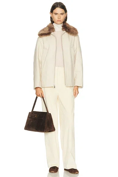 Sandy Liang Carrot Jacket In Neutral