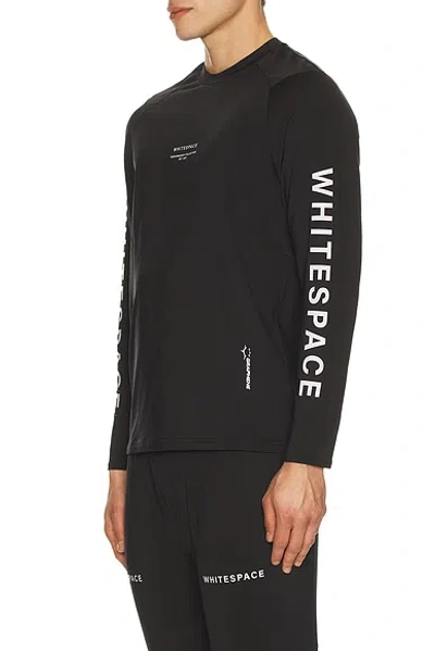 Whitespace Graphene Crew Neck In Black