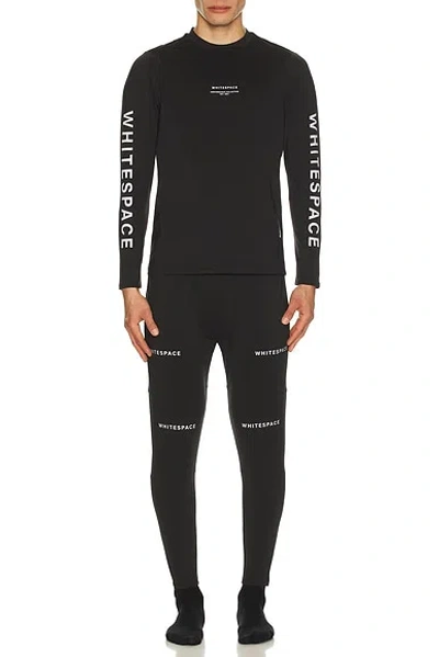 Whitespace Graphene Crew Neck In Black