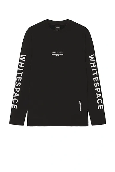 Whitespace Graphene Crew Neck In Black