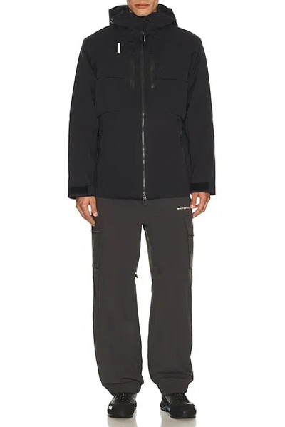 Whitespace 2l Insulated Cargo Jacket In Black