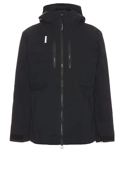 Whitespace 2l Insulated Cargo Jacket In Black