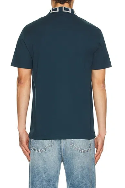 Versace Polo In Blue