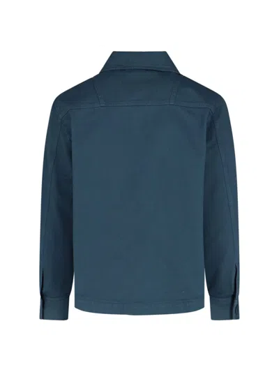 Closed Classic Work Jacket In Blue