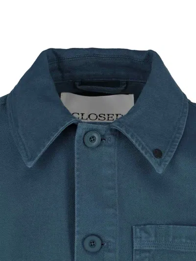 Closed Classic Work Jacket In Blue