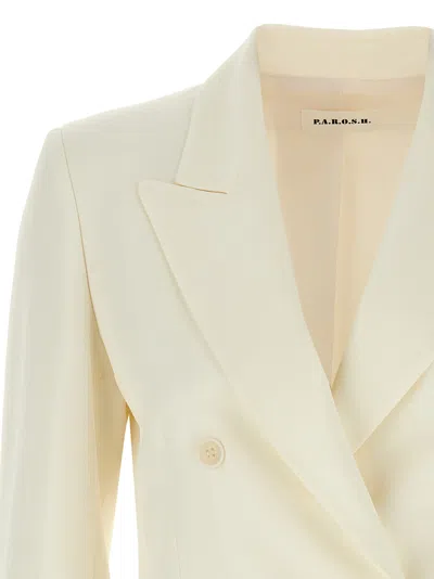 P.a.r.o.s.h Raisa Blazer In White
