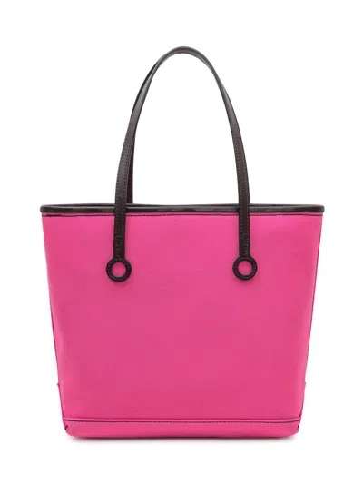 Jw Anderson Compact Anchor Tote Bag With Dual Handles In Pink
