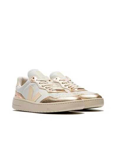Veja V-90 Leather Sneakers