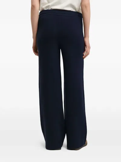 Gant Drawstring Trousers In Blue