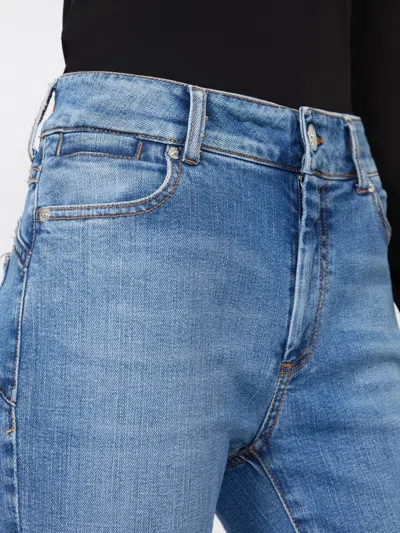 Sportmax Multi-pocket Jeans In Blue