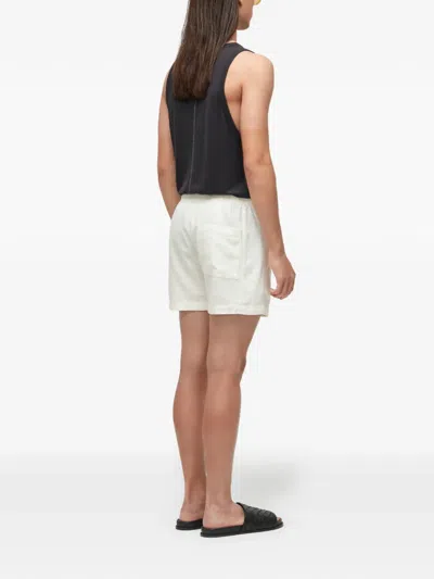 Osklen Drawstring Shorts In White