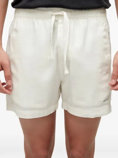 Osklen Drawstring Shorts In White