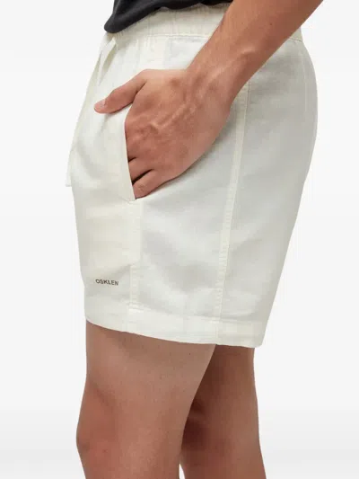 Osklen Drawstring Shorts In White