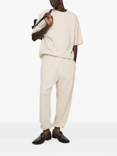 Acne Studios Logo-plaque T-shirt In Neutral