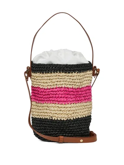 Marni Logo-patch Shoulder Bag In Multi