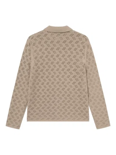 Les Deux Openwork Shirt In Neutral