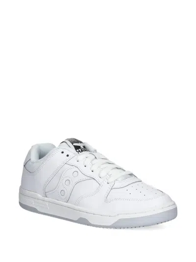 Saucony Leather Sneakers In White