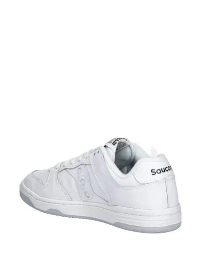 Saucony Leather Sneakers In White