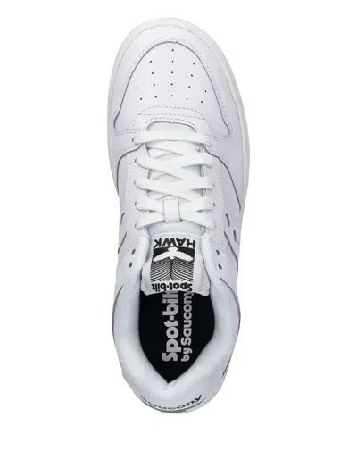 Saucony Leather Sneakers In White