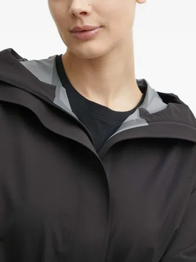 Peak Performance Long-sleeve Hooded Coat In Multi