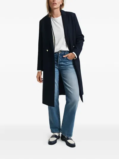 Gant Anchor-embroidered T-shirt In Multi