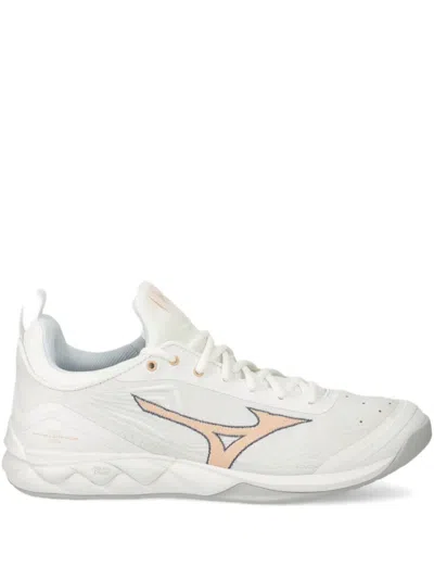 MIZUNO WAVE LUMINOUS 2 LOGO细节运动鞋