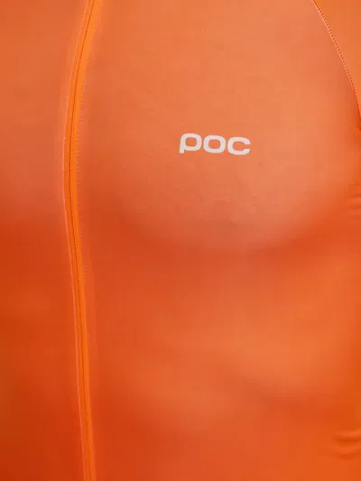 Poc Zip-front T-shirt In Orange