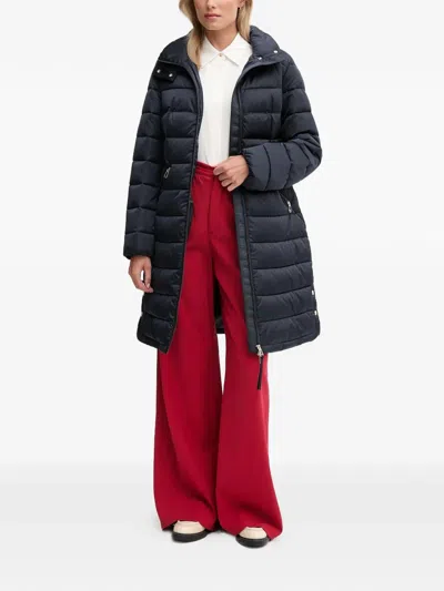 Joop Snap Buttons Coat In Blue