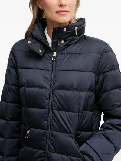 Joop Snap Buttons Coat In Blue