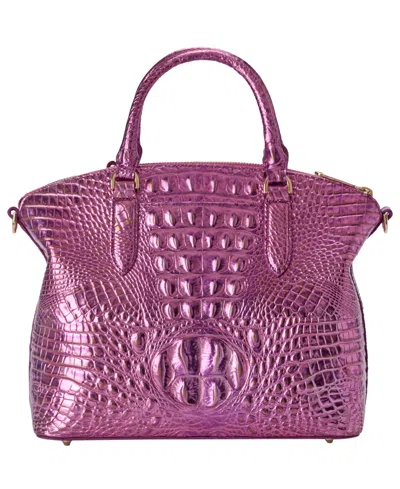 Brahmin Duxbury Leather Satchel Bag In Pattern