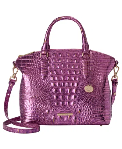 Brahmin Duxbury Leather Satchel Bag In Pattern