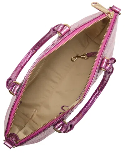 Brahmin Duxbury Leather Satchel Bag In Pattern