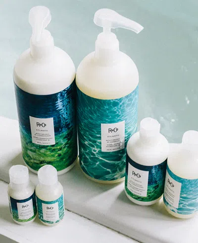 R + Co Atlantis Moisturizing Conditioner, 2 Oz. In Transparent