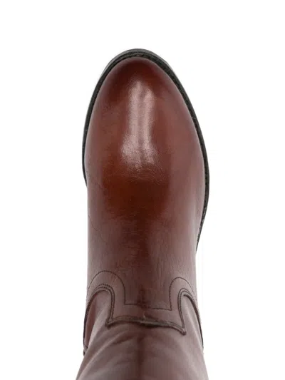 Curiosite Rovere 2808 Leather Boots In Multi