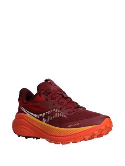 Saucony Xodus Ultra 3 Trail Running Sneakers In Red