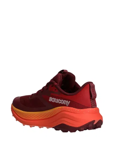 Saucony Xodus Ultra 3 Trail Running Sneakers In Red