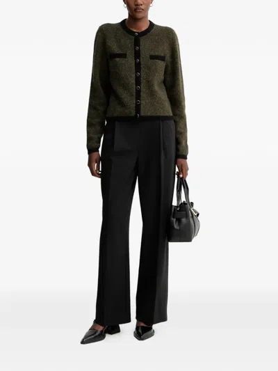 Gestuz Gzalpha Pocket Button Cardigan In Gray