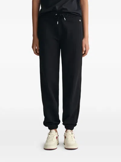 Gant Drawstring Track Pants In Black