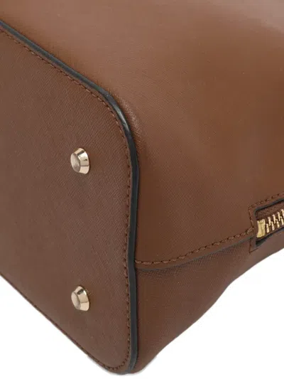 Pre-owned Dkny Chain-strap Shoulder Bag In Brown