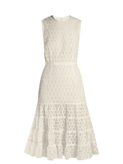 Giambattista Valli Sleeveless Cotton-blend Macramé-lace Dress In Additional Details Will Be Added When The Item Arrives In Stock