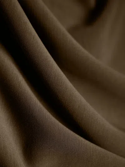 Fioboc Modal Blend Long Sleeve Tee In Brown