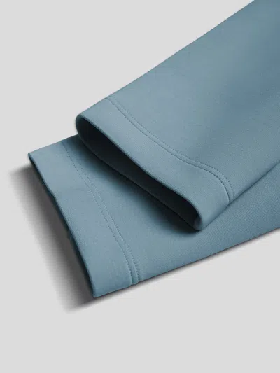 Fioboc Modal Blend Long Sleeve Tee In Blue