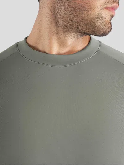 Fioboc Modal Blend Short Sleeve Raglan Tee In Black