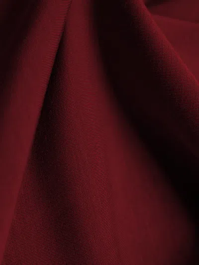 Fioboc Modal Blend Short Sleeve Tee:slim Fit In Burgundy