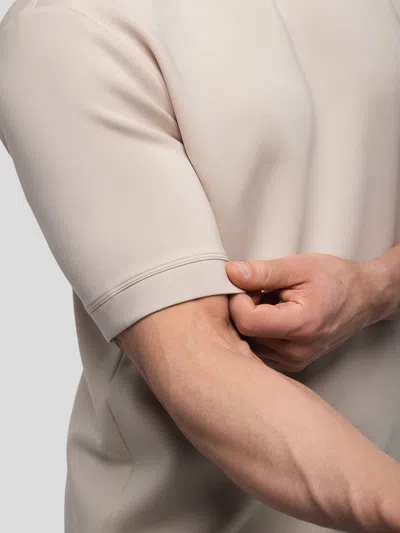 Fioboc Modal Blend Short Sleeve Tee:slim Fit In Pink